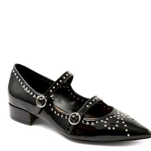 Kenzie studded Mary Janes goth